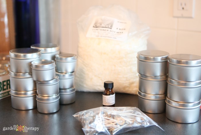 candle making ingredients