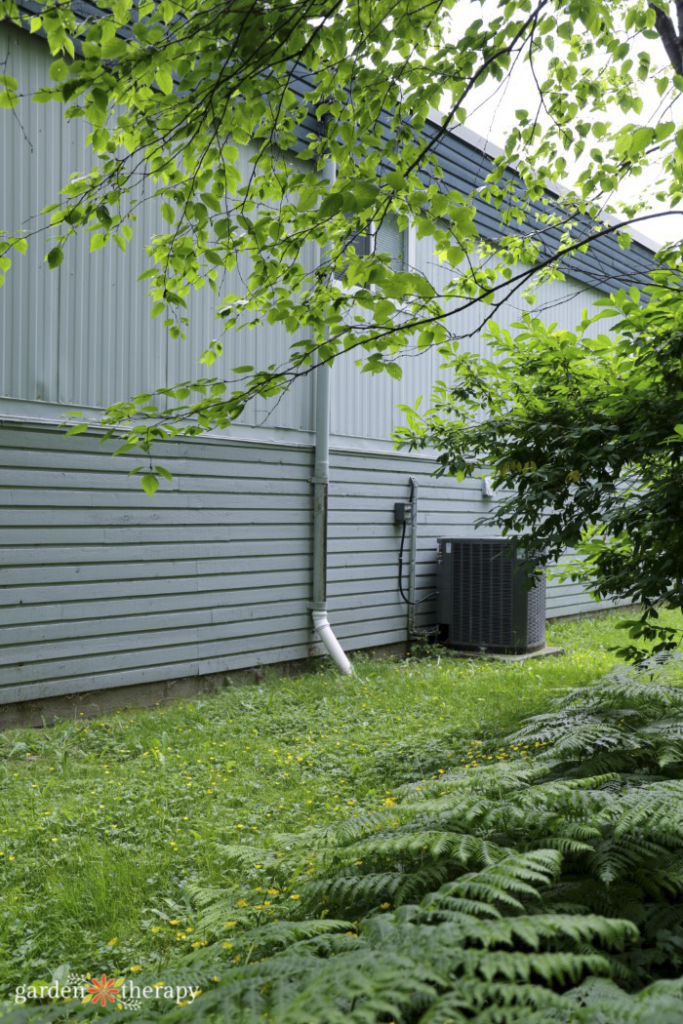 down spout for urban runoff 