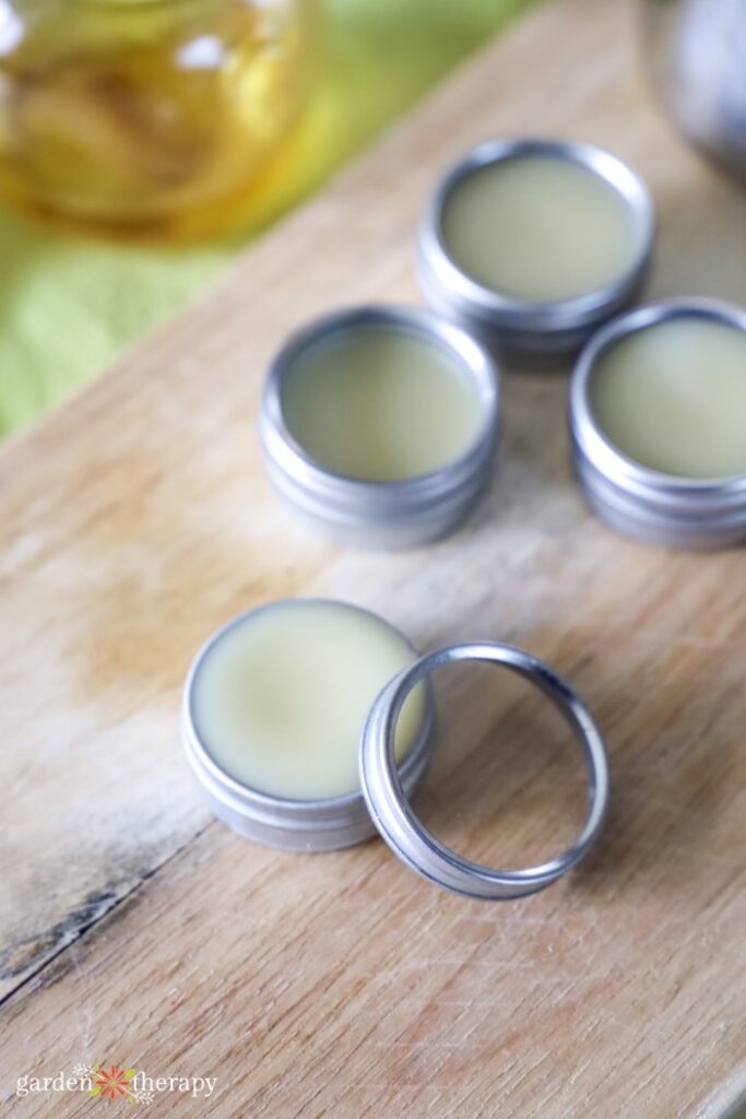 how to make DIY lip balm