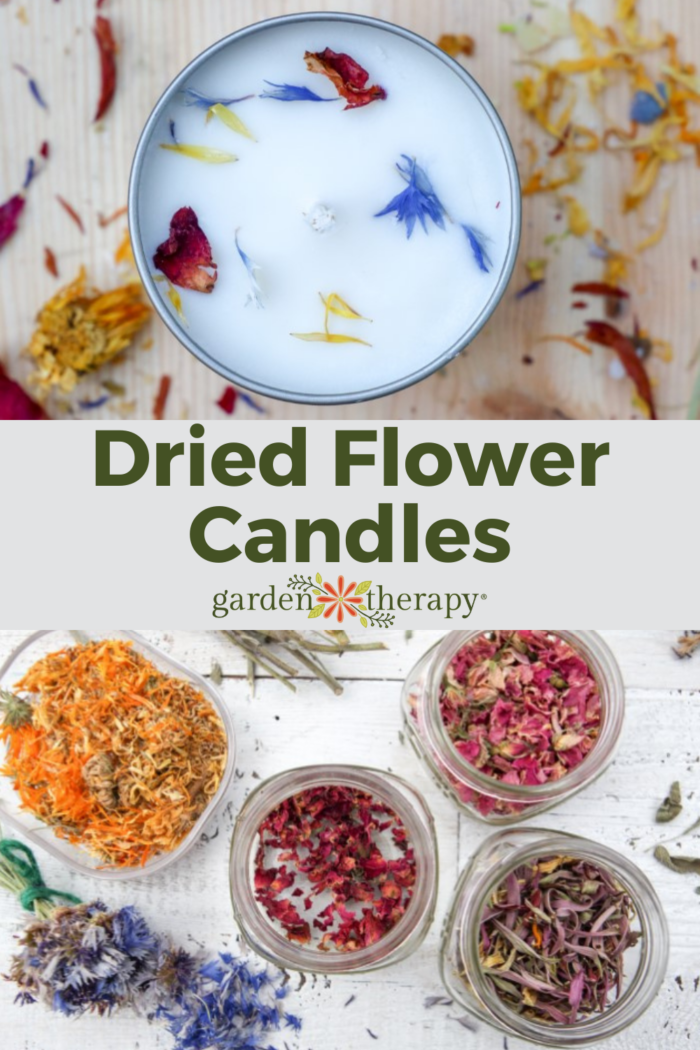 Can Dried Flowers Go in Candles? How to Safely Make Flower Candles