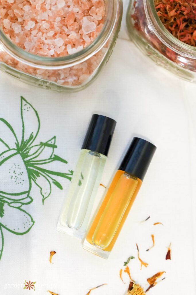 non-toxic perfume in roller bottles