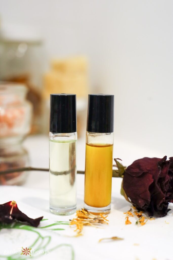 non-toxic perfume in roller bottles