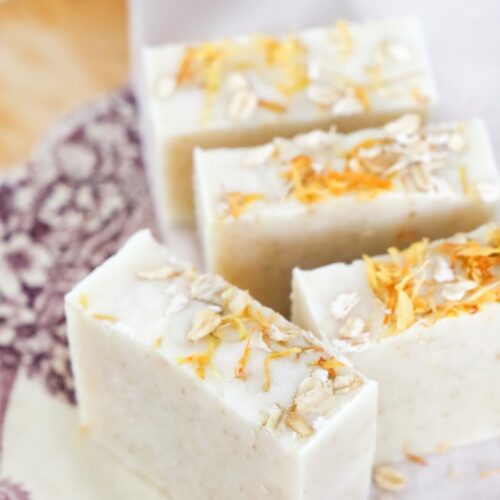 Oatmeal Soap Recipe Naturally Relieve Dry, Itchy Skin Garden Therapy