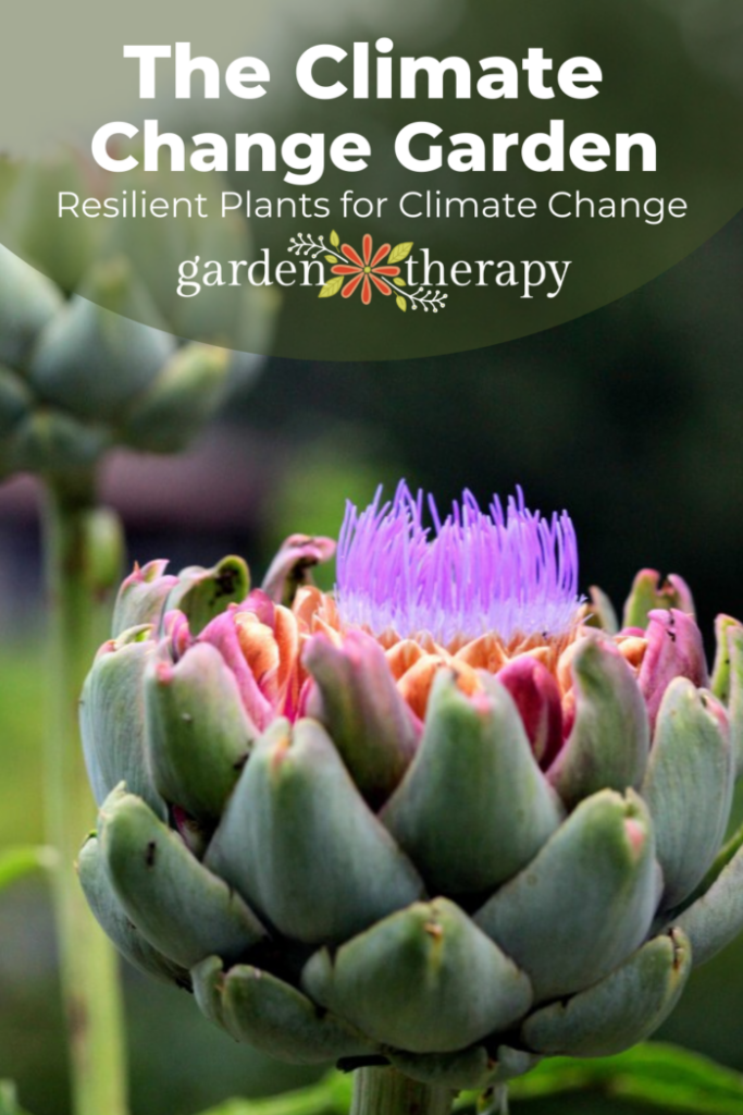 Pin image for resilient plants for the climate change garden