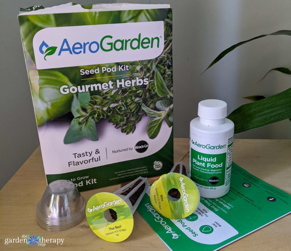 Miracle-Gro AeroGarden 6-Pod Grow Anything Seed Kit