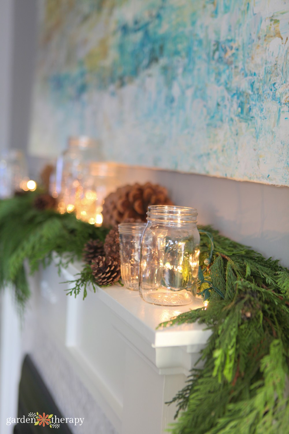 Rustic Chic Crafting a Cedar Garland for Your Festive Home Garden
