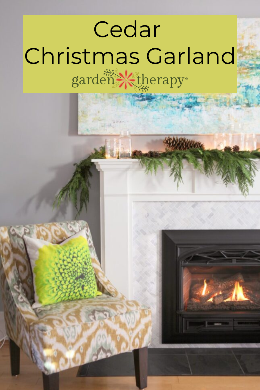 Rustic Chic: Crafting a Cedar Garland for Your Festive Home - Garden ...