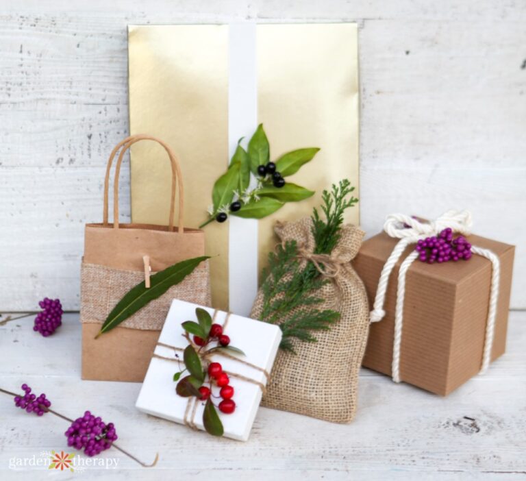Fresh and Festive How to Use Greenery for Gift Wrapping Garden Therapy