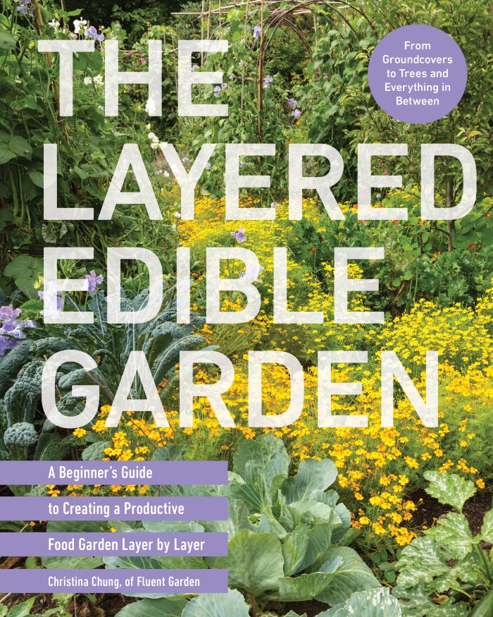 the layered edible garden cover