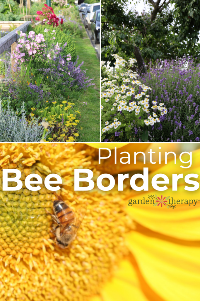 Bee border pin