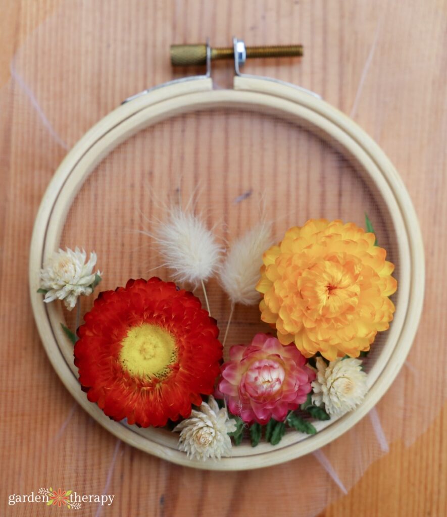 dried flower art